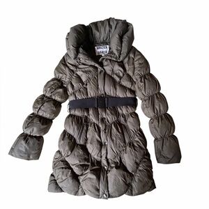 Walter Baker Women’s Puffer Coat / Jacket, Olive Green, Medium